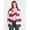 Rusty Mauve, variant on Women's Open Front Cardigan, Long Sleeve Top,XXS,Tan Sesame/White,Halloween