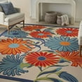 thumbnail image 3 of Nourison Aloha Indoor/Outdoor Multicolor 6' x 9' Area Rug, (6x9), 3 of 10