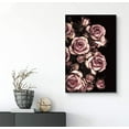 thumbnail image 3 of wall26 Canvas Wall Art A Bouquet of Dark Pink Iceberg Roses Floral Flower Photography Modern Art Romantics Closeup Expressive for Living Room, Bedroom, Office, 3 of 5