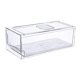 thumbnail image 5 of Organizador de cajones para refrigerador, organizador de despensa, organizador de cocina, apilable, transparente S, 5 of 9
