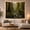 Redwood Forest, variant on Snow Covered Sequoia Forest with Flowing Stream, Serene Rustic for Nature Lovers, Redwood Wall Art Decor, Housewarming Gift, Tapestry Wall Hanging for Living Room and Bedroom