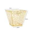 thumbnail image 5 of 50 Uds taza de postre Golden Dot Cake Bowl con juego de cuchara para helado de gelatina y mousse Likrtyny Libre de BPA, 5 of 5