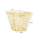 thumbnail image 3 of 50 Uds taza de postre Golden Dot Cake Bowl con juego de cuchara para helado de gelatina y mousse, 3 of 4
