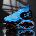 thumbnail image 5 of Zapatos de fútbol profesionales para hombre, botas de fútbol con picos largos, zapatos deportivos de interior, envío directo, Unisex, transpirables, suaves, 5 of 5