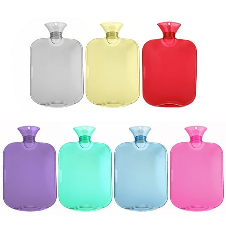 

Citystores 2000ml High Density PVC Transparent Water Injection Hot-Water Bag Hand Warmer Blue