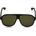 thumbnail image 2 of Gucci GG0009S-001-59 Black Aviator Sunglasses, 2 of 5