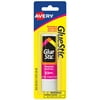 Avery Glue Stic White, 0.26 oz, Permanent, 1 Glue Stick (00161)