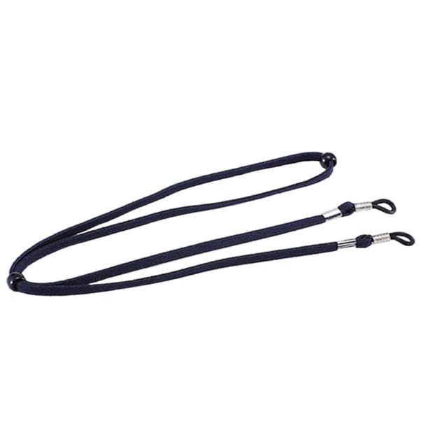 Correa para gafas, elástica, universal, antideslizante, ajustable, para hombre. Azul oscuro