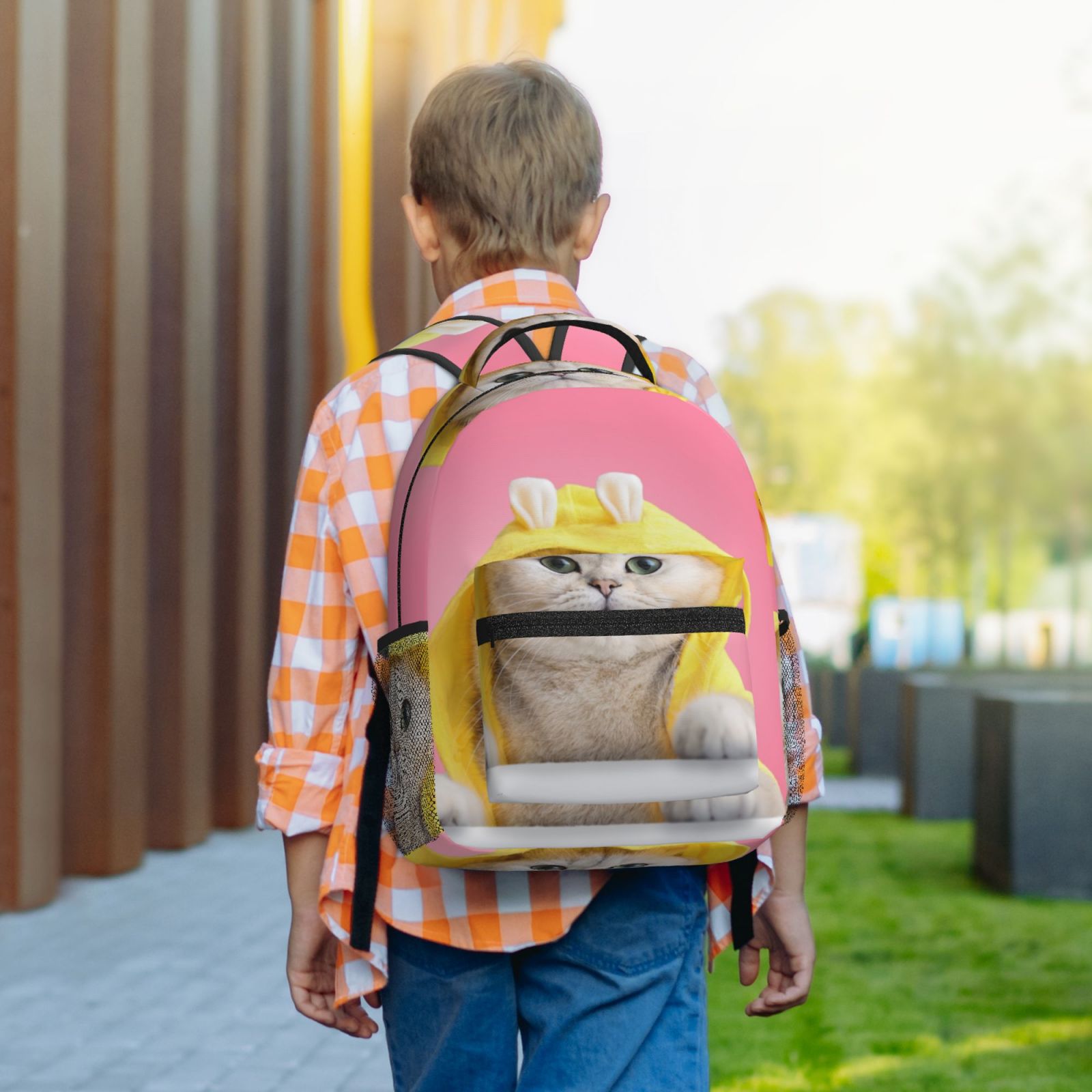 Xecao A Funny Cat Travel Backpack: A spacious, stylish computer backpack ideal for men and women, perfect for college, school, or daily travels