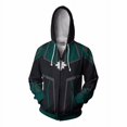 thumbnail image 3 of Sudadera con capucha de anime Capitán Marvel Carol Danvers, disfraz de cosplay, chaqueta de Halloween para hombres y mujeres, 3 of 5