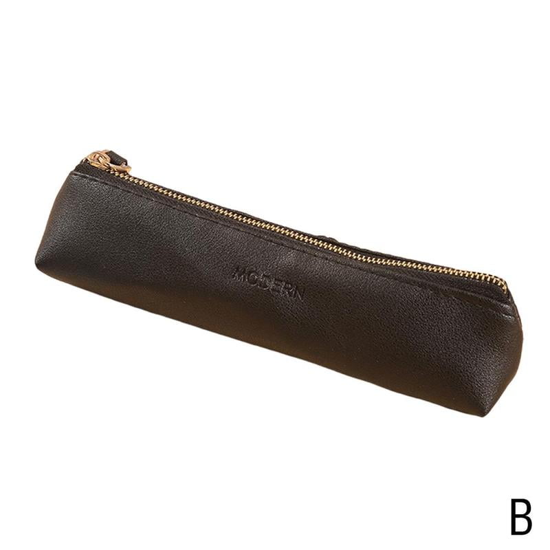 Cute Pencil Case Pu Leather Pencil Bag Color Pen Case School Supplies Storage Bag Girls Pen Bag Gifts For Children C6T8