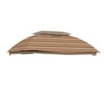 thumbnail image 2 of Garden Winds Replacement Canopy Top Cover for the Domed Gazebo -Standard 350 - Stripe Canyon, 2 of 8