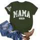 thumbnail image 3 of Blusas de Manga Corta para las Mujeres Divertida Impresión Cuello Redondo Camiseta Vintage, Blusas de Primavera para las Mujeres, 3 of 3