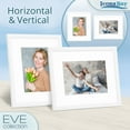 thumbnail image 6 of Icona Bay 8x10 White Picture Frames W/ 5x7 Mats, 3 PK, Eve Tabletop Picture Frames, 6 of 6