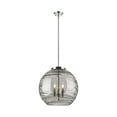 thumbnail image 3 of Innovations Lighting - Athens Deco Swirl - 3 Light Pendant In Industrial, 3 of 7