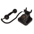thumbnail image 2 of Teléfono con cable, teléfono fijo vintage Teléfono con cable vintage antiguo Teléfono fijo retro Estética elegante, 2 of 9