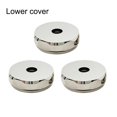 thumbnail image 1 of MYG 3Pcs Trumpet Button Screw Upper Lower Cover Cap Screw Piston Trumpet Replacement, 1 of 9