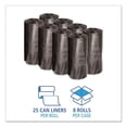 thumbnail image 3 of Low-Density Waste Can Liners, 33 Gal, 0.5 Mil, 33" X 39", Black, 200/carton | Bundle of 2 Cartons, 3 of 4