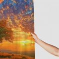 thumbnail image 3 of Orinice Sunset Bathroom Decor Set Colorful Luxurious Graphic Print Polyester Fabric Shower Curtain with Hooks 36x72, 3 of 7