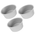 thumbnail image 3 of 3 uds. De púas redondas para pasteles, lata para hornear pasteles de 6 pulgadas, molde para pasteles de aleación de aluminio antiadherente, molde para pasteles de aleación de aluminio, 3 of 6
