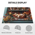 thumbnail image 3 of Gaeub Cat Asleep Among Flowers Print Dish Drying Mats For Kitchen Counter, Kitchen Drying Mat, Large Dish Drying Pad for Kitchen Counter, Microfiber Dish Drying Mat for Sinks, Drainer Mats, 18x24in, 3 of 7