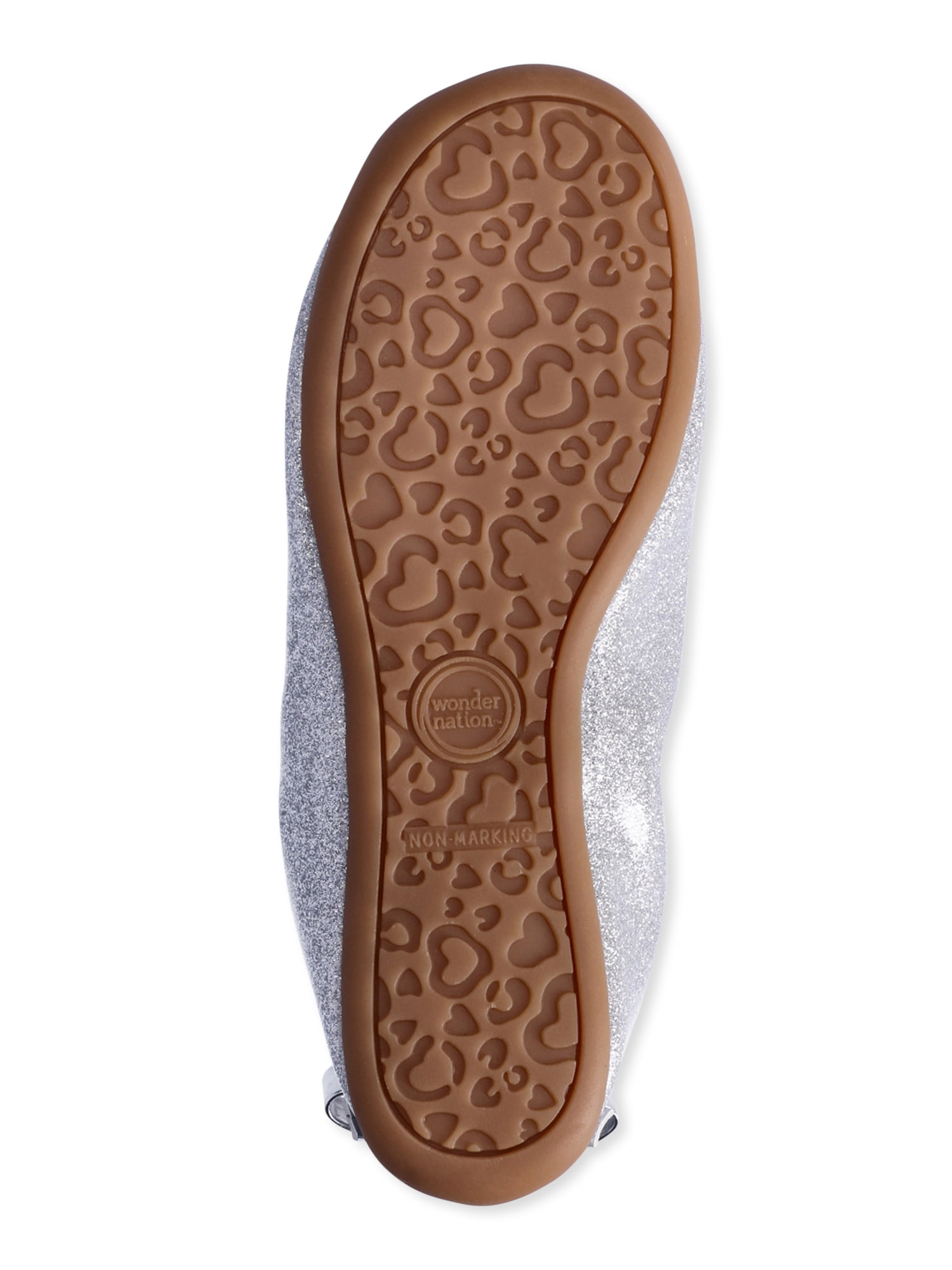 Wonder Nation Little Girl & Big Girl Ballet Flat Dress Shoes