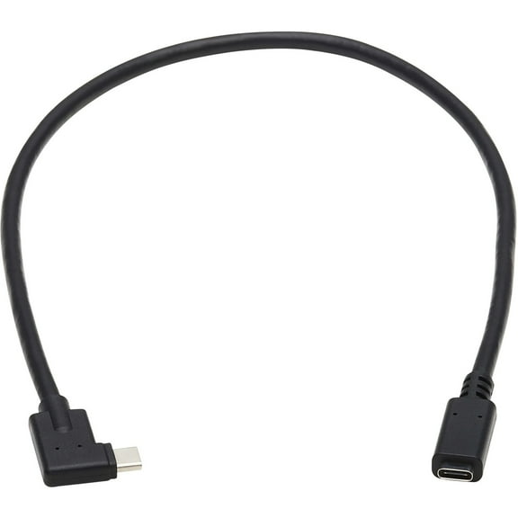 Tripp Lite U421-20N-G2-RA USB-C Extension Cable, M/F, Black, 20 in. (0.5 m), Black