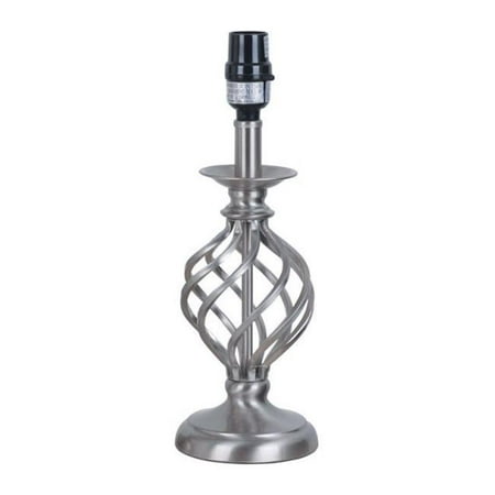 - 17760-001 Table Lamp Base Brushed Nickel