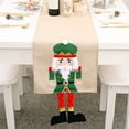 thumbnail image 2 of Mesa Navideño Mantel De Camino De Mesa De Soldado De Nogal Para Navidad, Halloween, Acción De Gracias, Cumpleaños, Cena Familiar Guardurnaity HA040439-01, 2 of 6