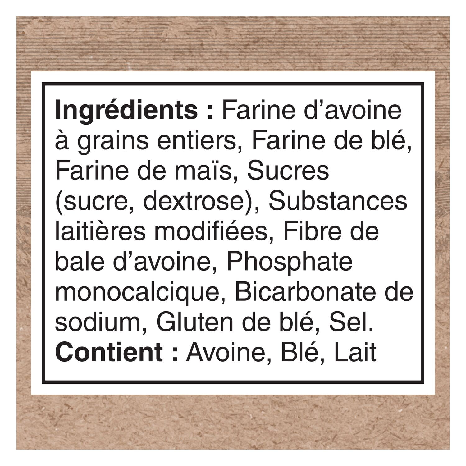 Quaker Farine d'avoine mélange à crêpes 725 g.