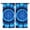 Blue Tie Dye, variant on Blackout Kids Curtains,Colorful Rainbow Tie Dye Spiral Pattern Childrens Insulated Curtains Set Of 2,Bedroom Essentials,Toddler Room Decor 42"x54"