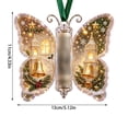 thumbnail image 3 of Christmas Cash Gift Butterfly Ornament, Money Holder for Rolled Bills, Hanging Christmas Tree Decoration, Festive Stocking Stuffer Keepsake for Holiday Gifting, 3 of 7