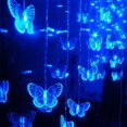 thumbnail image 2 of Guirnalda de luces LED con forma de mariposa o nieve para decoración de interiores, para ventanas, fiestas navideñas, enchufe UE/EE. UU./Reino Unido/AU, 2 of 5