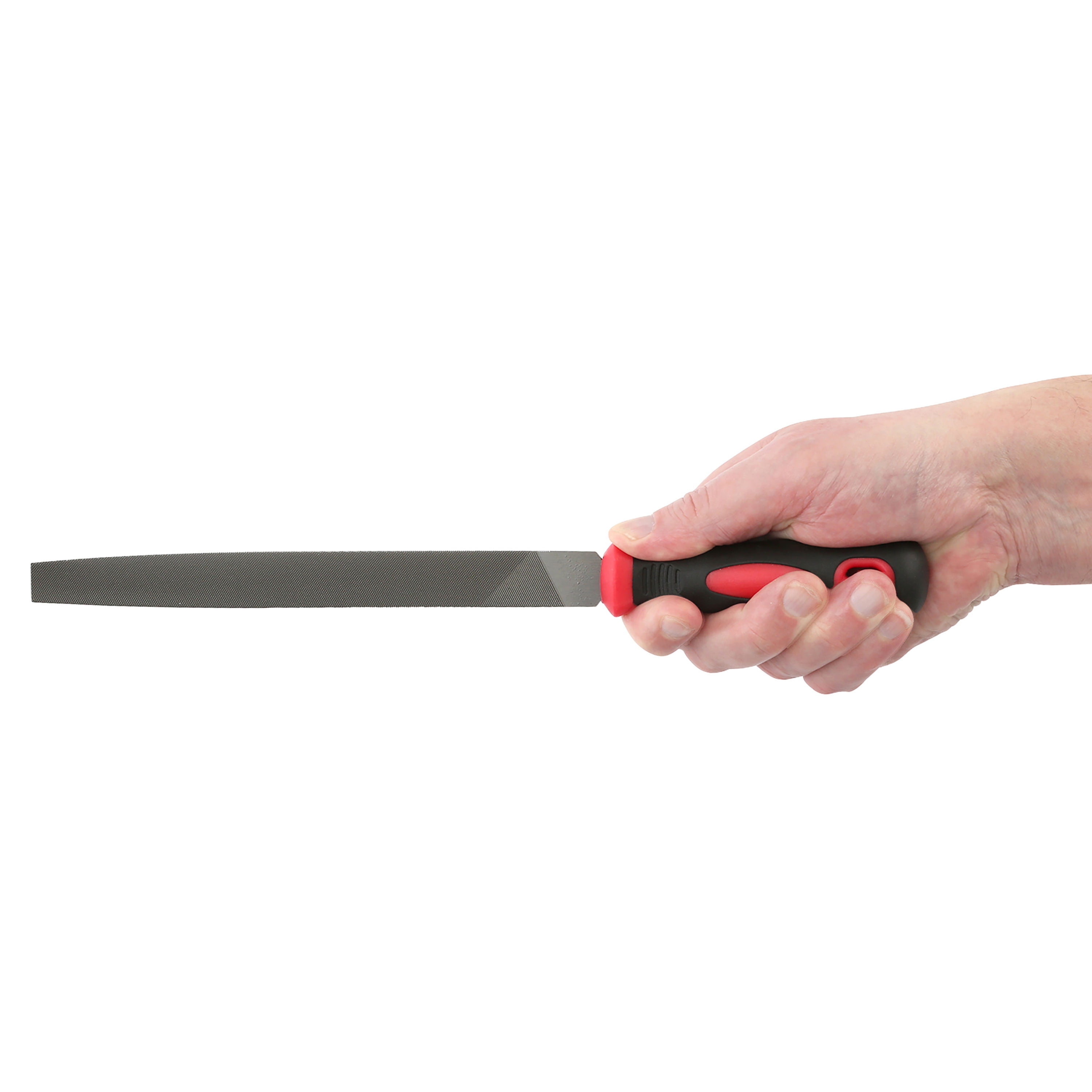 Hyper Tough 8 Inch Mill Bastard File With Ergonomic Soft Grip Walmart Com Walmart Com