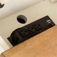 thumbnail image 4 of Chaise de Porte Blanche Style Ferme Réinventée Table d'Appoint avec Station de Recharge, 4 of 7