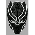 thumbnail image 2 of Boy's Marvel Black Panther Ornate Mask  Graphic Tee Athletic Heather X Large, 2 of 5