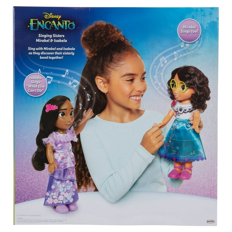 Disney's Encanto Singing Sisters Mirabel and Isabela Fashion Toddler Doll  Gift Set 