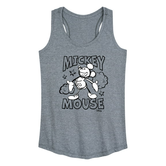 Disney - Mickey Mouse - Original Sketch - Women's Racerback Tank Top
