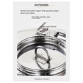 thumbnail image 5 of Stainless Steel Camping Kettle Portable Outdoor Camping Kettle 0.9L, 5 of 5