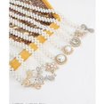 thumbnail image 4 of (Pentagram Style)Curtain Tiebacks, Set of 2 Adjustable Curtain Tiebacks with Spring Wire, Curtain Tiebacks with Butterfly and Beads, No Drilling for H, 4 of 4