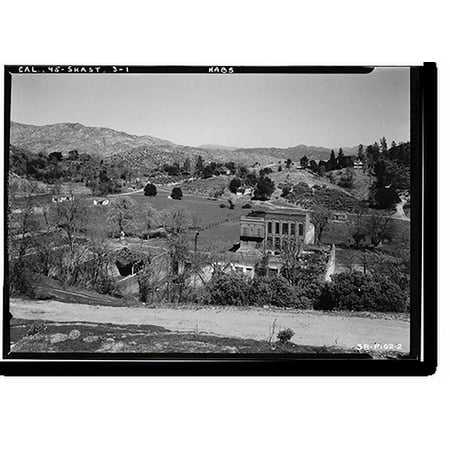 Historic Print, Masonic Hall & Store, Shasta, Shasta County, CA, 16" x 20"