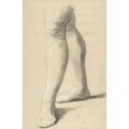 thumbnail image 3 of Romain Cazes 11x14 Black Modern Framed Museum Art Print Titled - Study of Legs (1828-81), 3 of 5