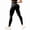 Black, variant on Women's High Waisted Yoga Leggings, Butt Lifting Tummy Control Squat Proof Compression Pants(S,Black)