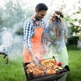 thumbnail image 3 of iMounTEK Foldable BBQ Grill Charcoal Barbecue Portable Grill Tabletop Outdoor Smoker BBQ for Camping Picnic Outdoor Party, 3 of 9