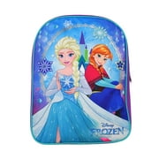 Disney Frozen Backpack 15" Elsa Anna Purple Teal