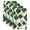 Dark Green, variant on Red Geometric Moroccan Kitchen Towels Set of 3, Abstract Art Red Ombre Modern Absorbent Dish Towels for Kitchen, Microfiber Hand Towel, Quick Drying Tea Towel for Cleaning Decorative Dishcloths