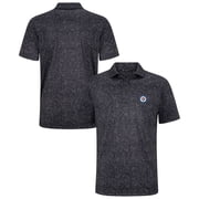 Men's Levelwear Black Winnipeg Jets Speckle Polo