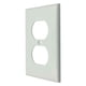 thumbnail image 3 of Paquete de 25 Placas de 2 Módulos de Nylon Blanco iGoto PN1202-B, 3 of 5