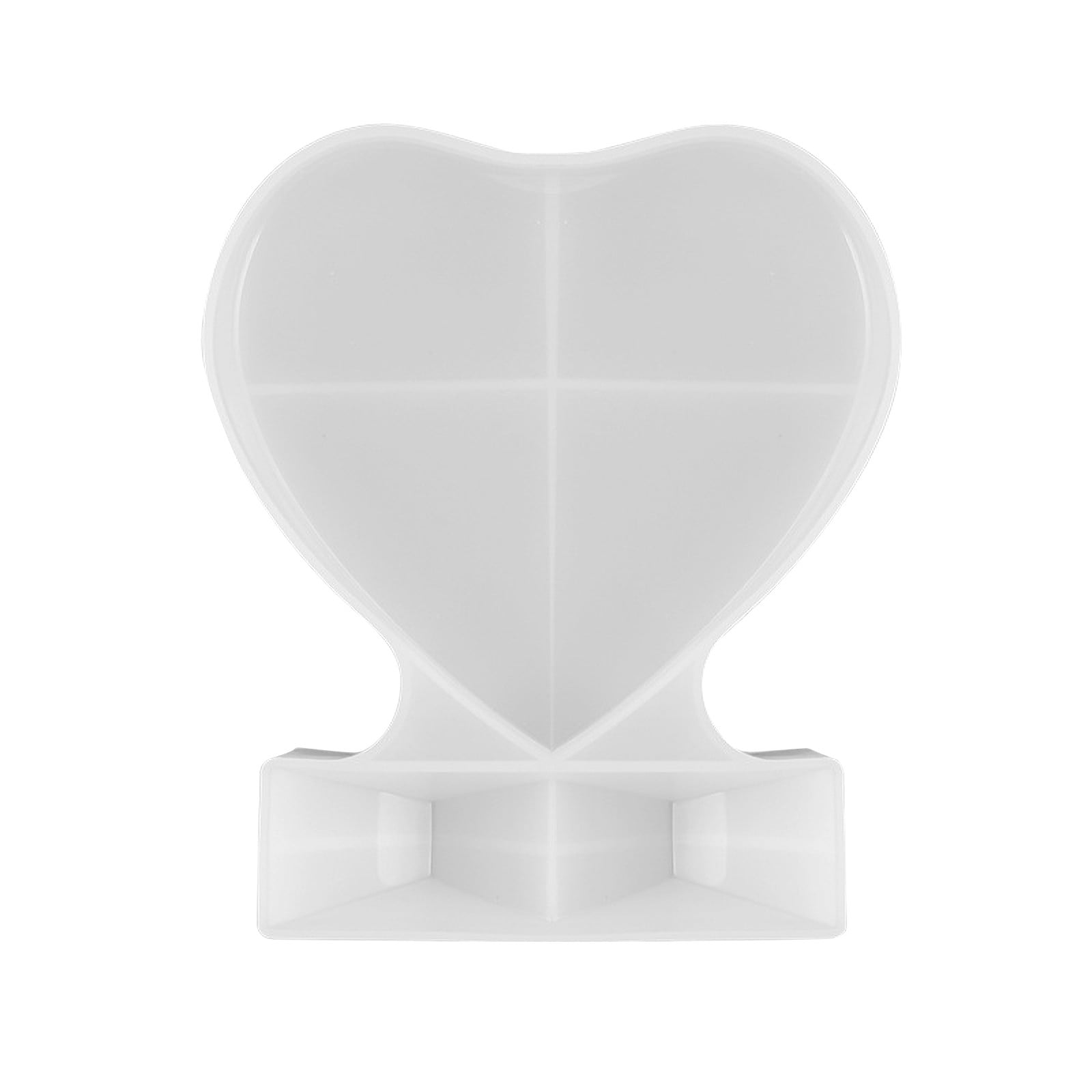 OAVQHLG3B Resin Picture Frame Molds Heart Shape Silicone Picture Mold