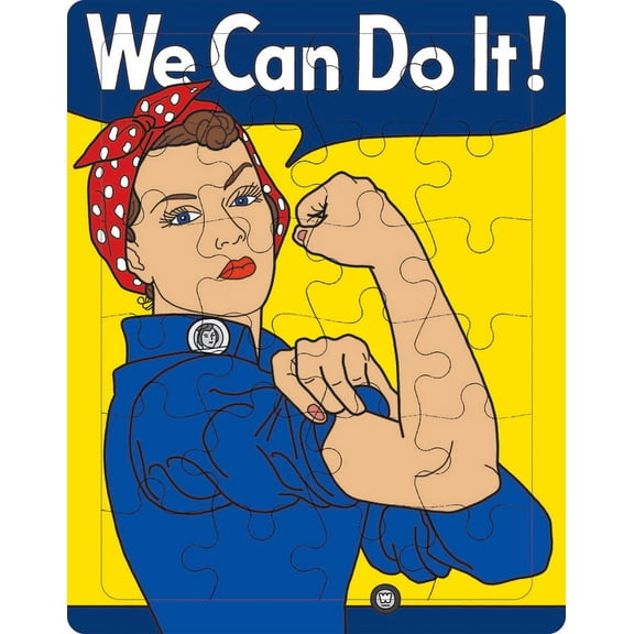 We Can Do It!, a 24-piece Puzzle by Pigment & Hue